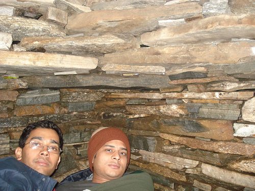 Our stone igloo at BaguaBasa