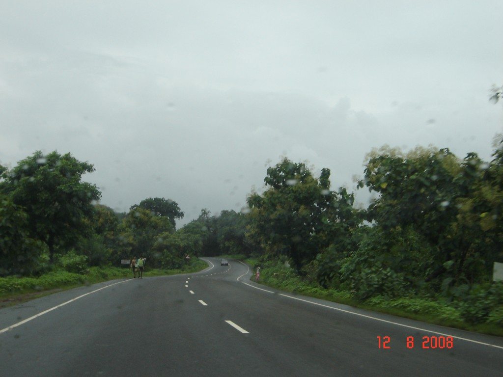 Road after Alibag