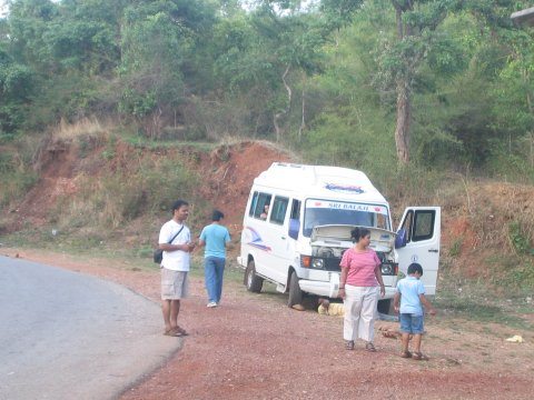 Vehicle stops due to broken belt