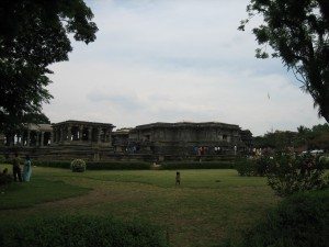 Helebidu temple side view