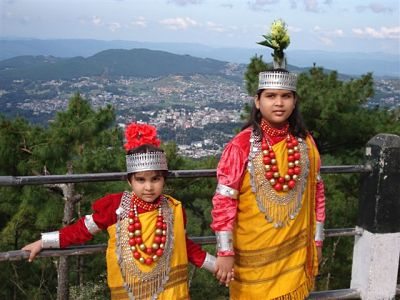 Khasi Gals - Shillong Peak