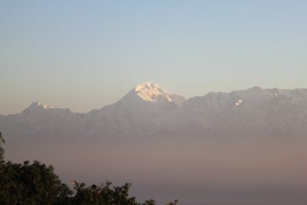 Sunrise... Glimpse to Nanda Devi