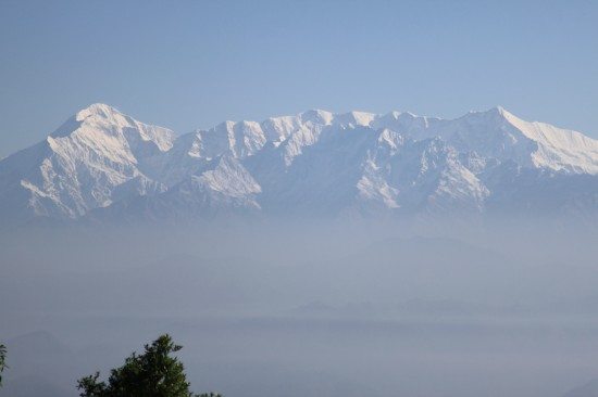 A View to Nanda Devi from Binsar