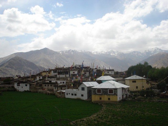 The idyllic village of Nako