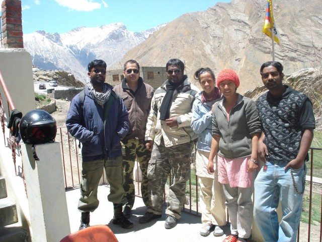 For a change, a foreigner waited on our table..!!