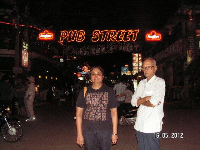 Pub street in Siem Reap