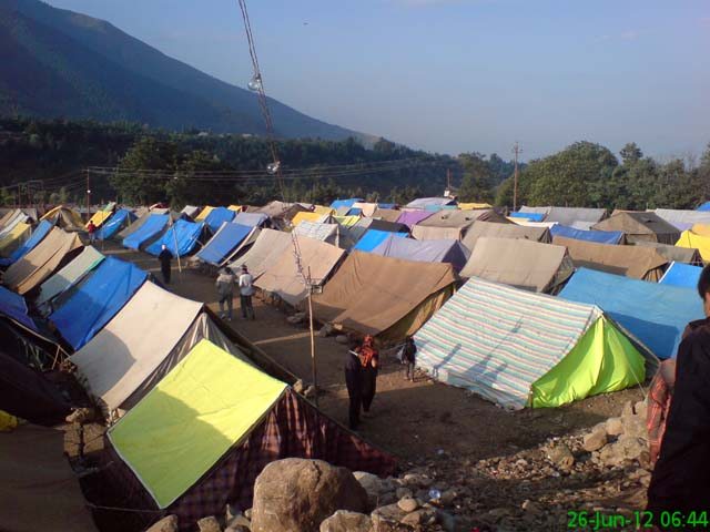 Manigoun base camp