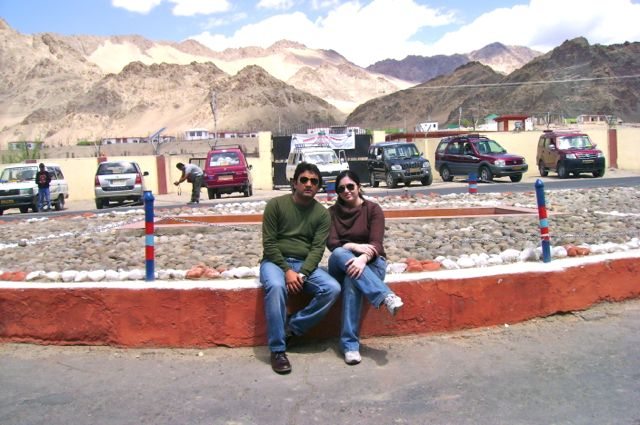 Neha and RRG at Leh