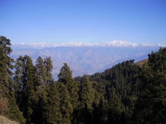 Pir Panjal range from Dalhousie