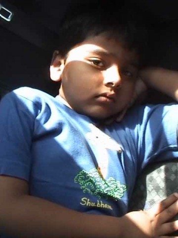 Back seat driving -on the way to Chakrata -2004