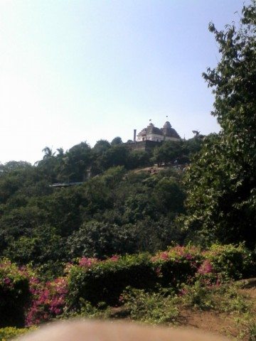  View of Udayagiri Hill from Khandagiri Hill