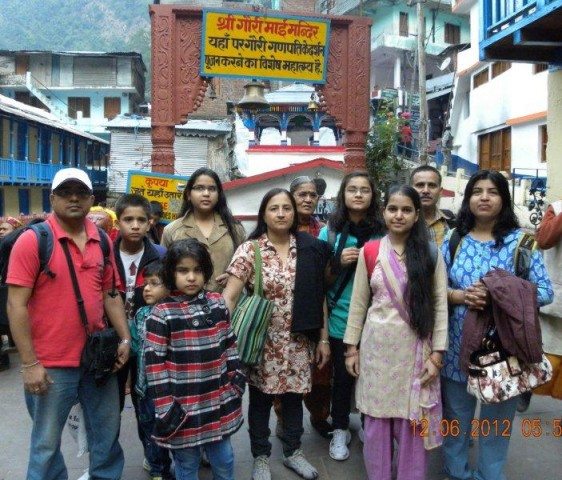 Group ready for treking 