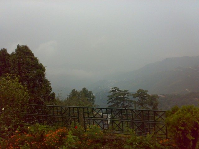 View from garhwal terrace hotel