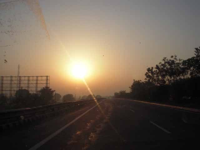 A bright sunny morning