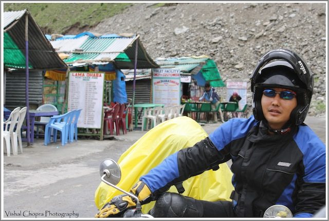 Deepak in frame @ Darcha