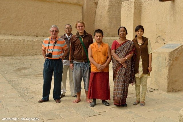 Monks with Mom and Dad