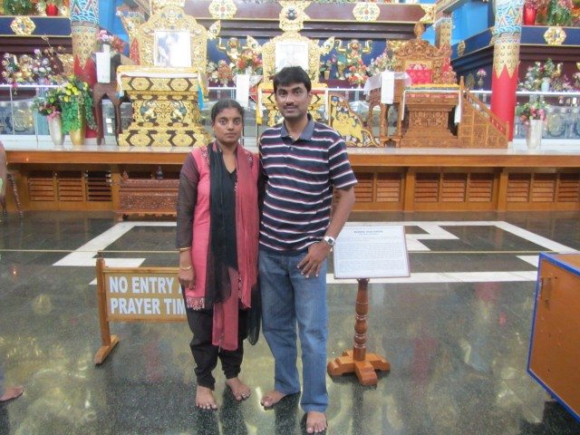 snapped in front of the idols