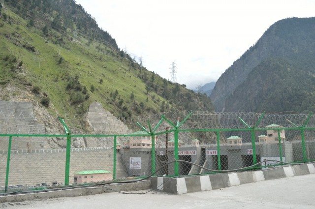 Quick view of the Karcham Dam - Jaypee Project