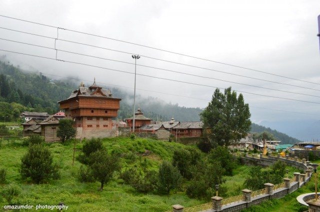 Sarahan Temple in the morning