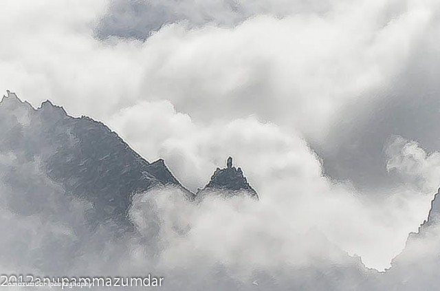 Shivling at Kinnaur Kailash