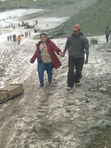 Bhakti going towards the point of sledging