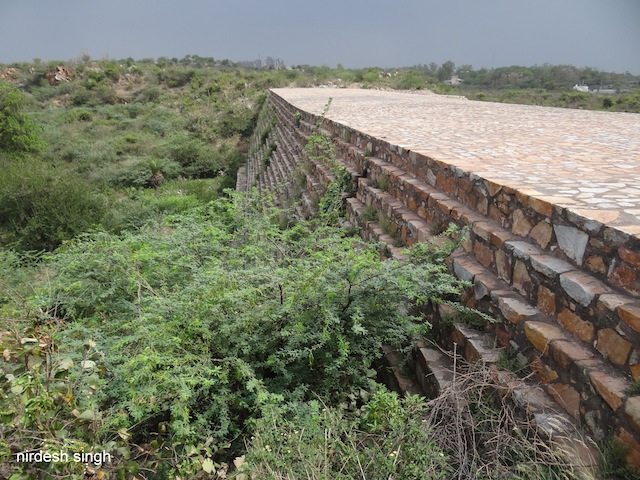 Anangpur Dam - Upstream Side