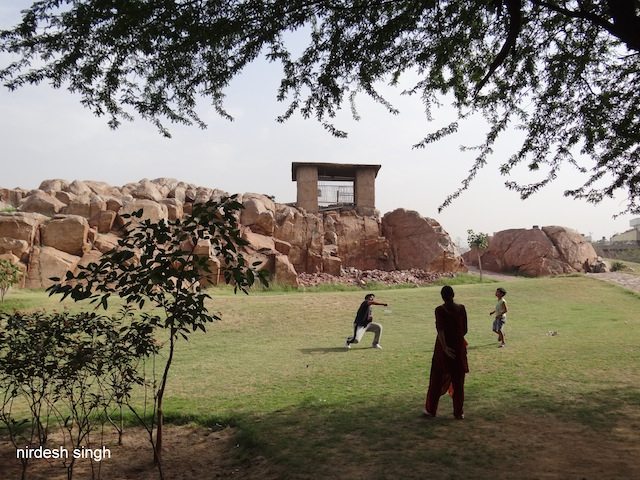 Ashok Rock Edict Garden