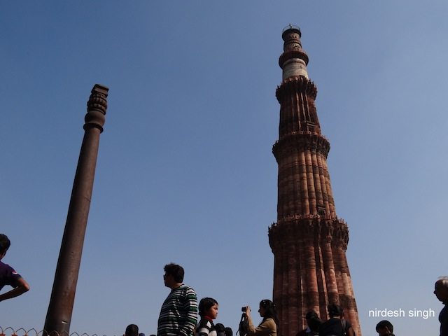 Iron Pillar at Qutub Complex