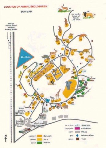 Zoo map
