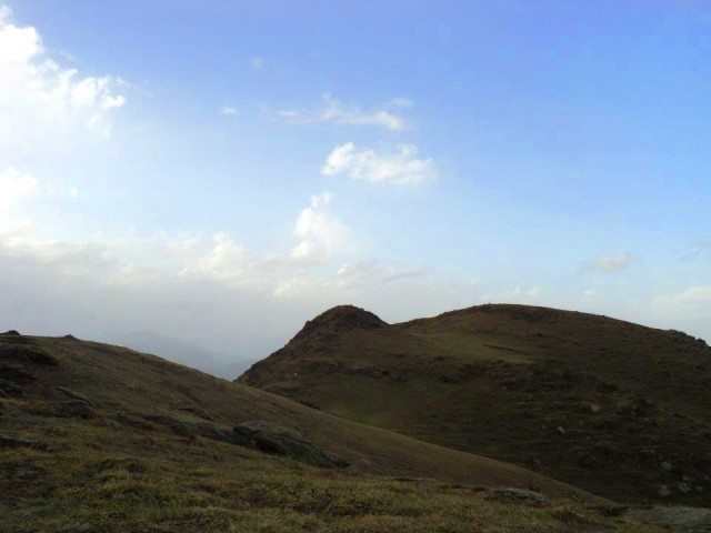 Walking on the ridge…