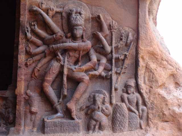 Cave 1 - Dancing Natraj with 18 Arms