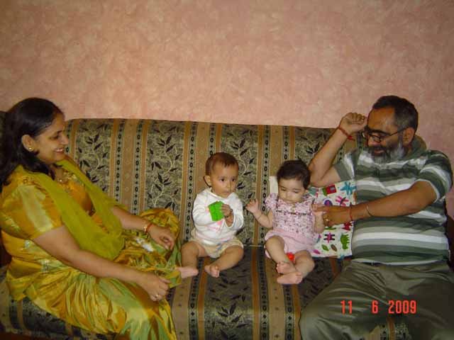 At Gurgaon, Sister's home