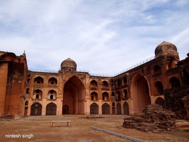 Khwaja Mahmud Gawan Madrasa - View from the Shattered South East Corner