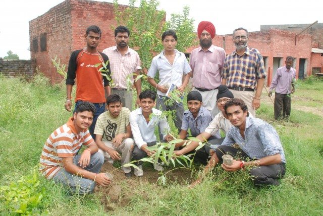 My workplace now, Guru Nanak Khalsa college, Daroli Kalan with Principal, Dr. Sahib Singh