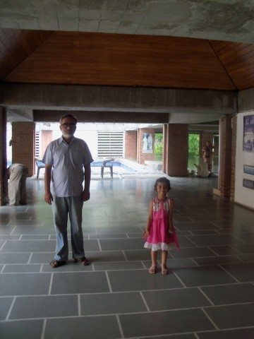A dream fulfilled, at Sabarmati Ashram