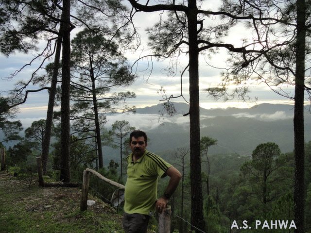 nature tooks charge of everything and you become mute spectator