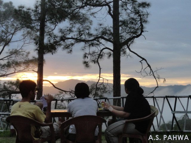 Nature speaks and the guests become speechless