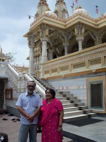 Magnificent Swami Narayan Mandir premises