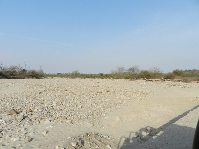 Dry & Arid River Bed