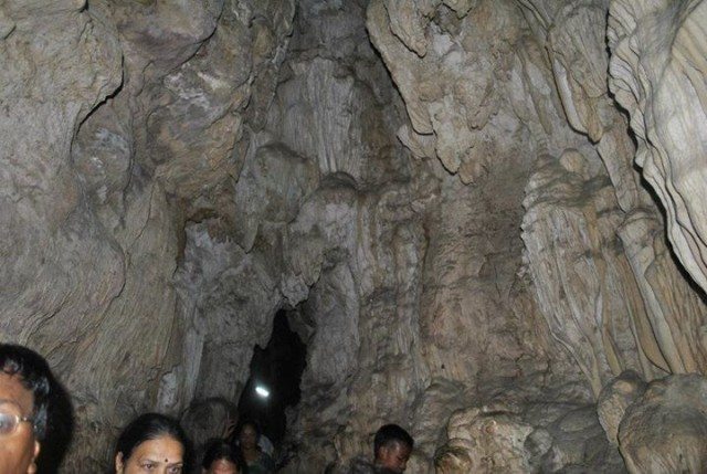 Lime stone cave