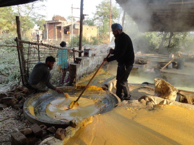 Step D, इस प्रकिया का अहम चरण है, इसे एक खास रंग तथा कंसिस्टेंसी तक लाना