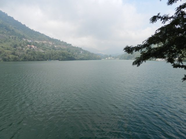 Bhimtal from Island