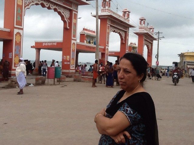 Entrance to 'Agni Theertham'