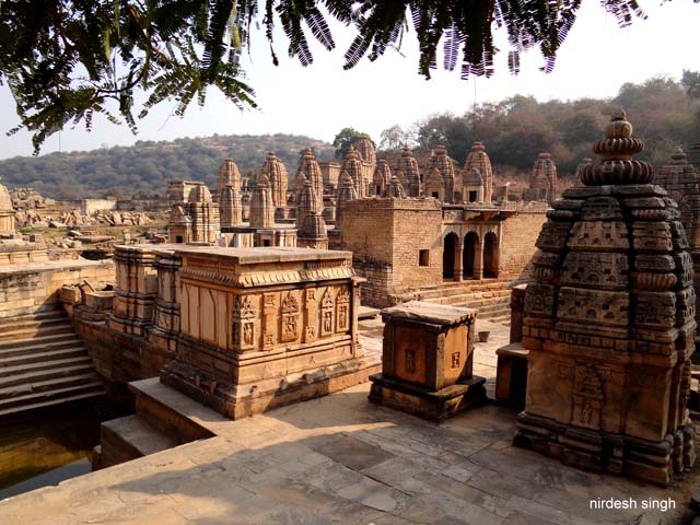 Bateshwar - Looking at the Temple Group