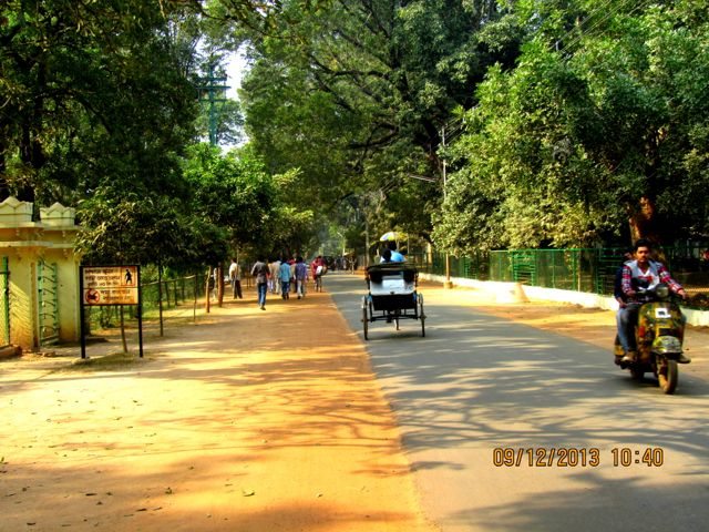 Roads of Santiniketan
