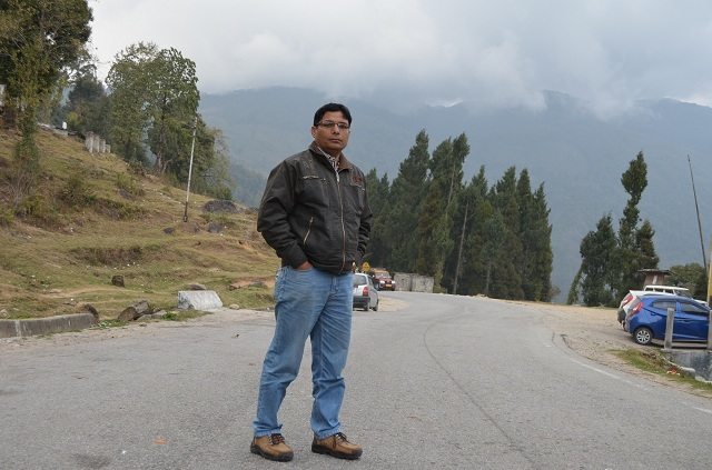 On the way to Thimphu