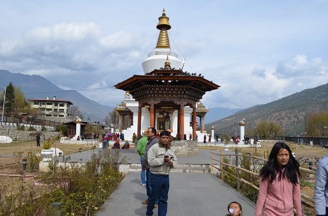 Chorten, the place of worship 