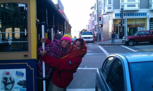 Hanging on the board