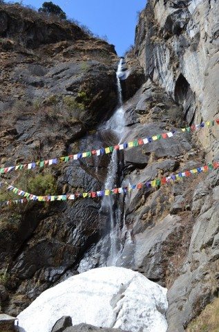 Water Falls near the Monastery