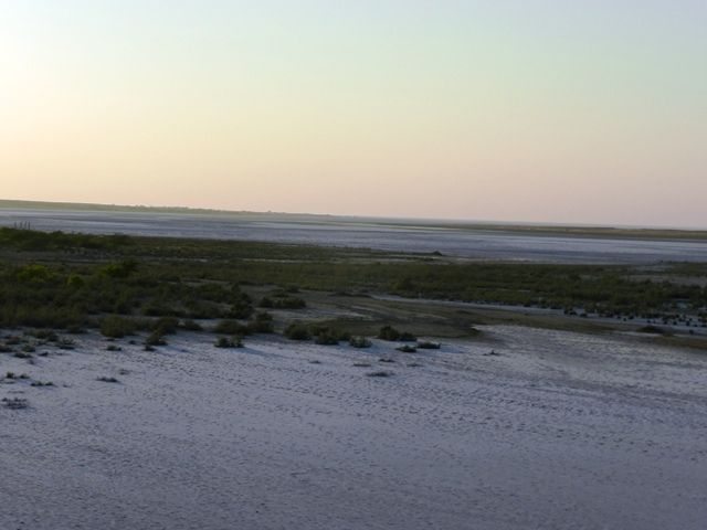 Vast Marsh Land behind the Fort